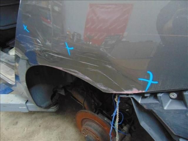 bontott RENAULT LAGUNA III Bal hátsó Sárvédő