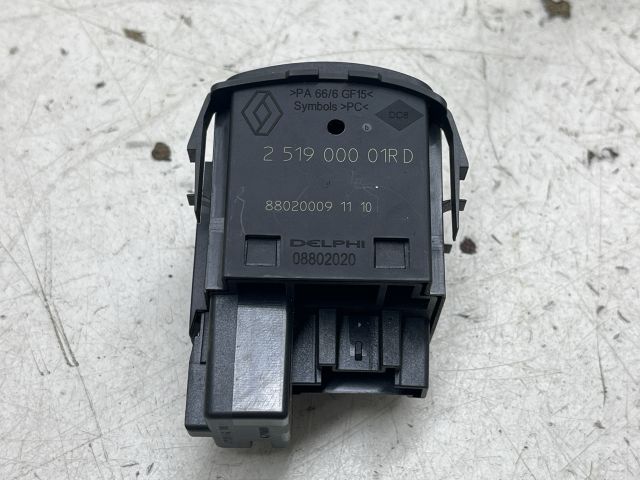 bontott RENAULT LAGUNA III Fényszórómagasság Állító Kapcsoló