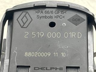 bontott RENAULT LAGUNA III Fényszórómagasság Állító Kapcsoló