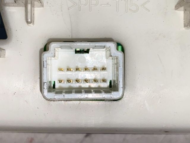 bontott RENAULT LAGUNA III Fűtéskapcsoló (digit klímás)