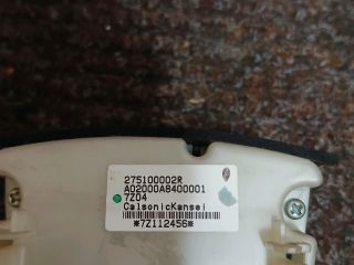 bontott RENAULT LAGUNA III Fűtéskapcsoló (digit klímás)