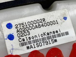 bontott RENAULT LAGUNA III Fűtéskapcsoló (digit klímás)