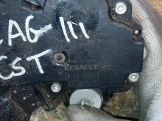 bontott RENAULT LAGUNA III Hátsó Ablaktörlő Motor