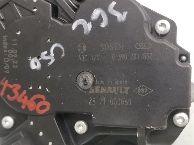 bontott RENAULT LAGUNA III Hátsó Ablaktörlő Motor