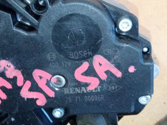 bontott RENAULT LAGUNA III Hátsó Ablaktörlő Motor