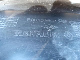 bontott RENAULT LAGUNA III Hátsó Lökhárító (Üresen)