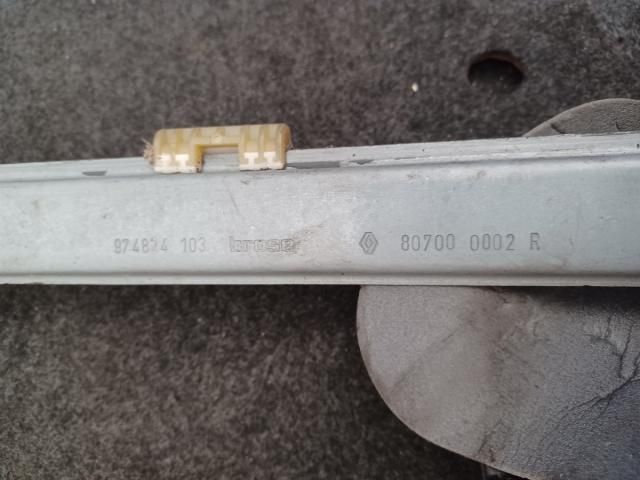 bontott RENAULT LAGUNA III Jobb első Ablakemelő Szerkezet (Elektromos)