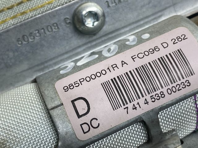 bontott RENAULT LAGUNA III Jobb első Függöny Légzsák