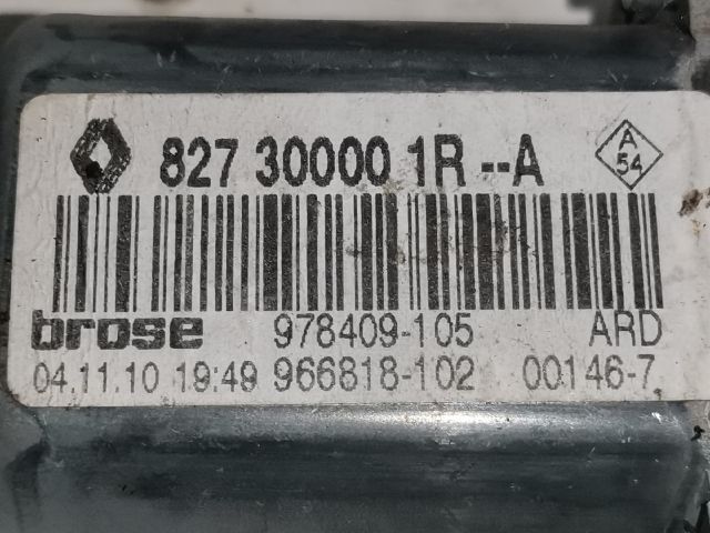 bontott RENAULT LAGUNA III Jobb hátsó Ablakemelő Motor