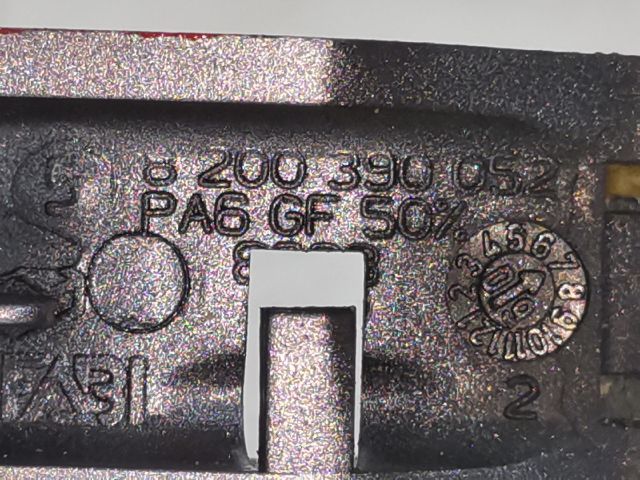 bontott RENAULT LAGUNA III Jobb hátsó Külső Kilincs