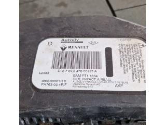 bontott RENAULT LAGUNA III Jobb Oldallégzsák