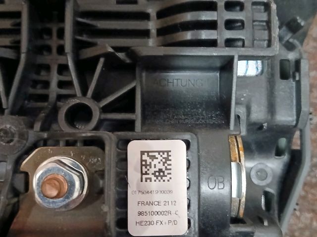 bontott RENAULT LAGUNA III Kormánylégzsák