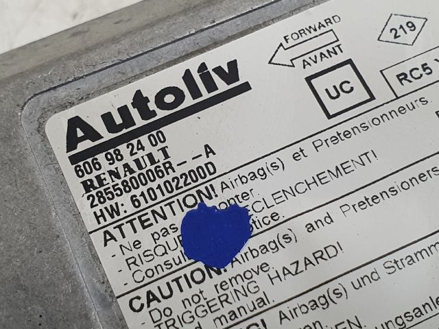 bontott RENAULT LAGUNA III Légzsák Elektronika