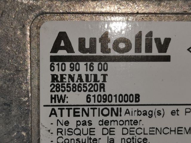 bontott RENAULT LAGUNA III Légzsák Elektronika