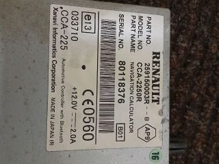 bontott RENAULT LAGUNA III Navigáció Elektronika