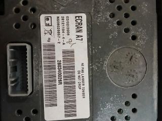 bontott RENAULT LAGUNA III Navigációs Fejegység