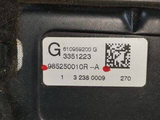 bontott RENAULT LAGUNA III Utasoldali Légzsák