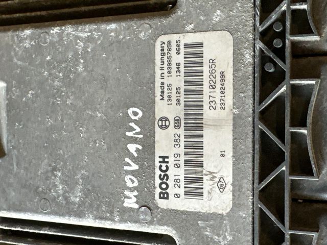 bontott RENAULT MASTER Motorvezérlő