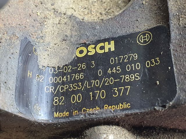 bontott RENAULT MASTER Nagynyomású Szivattyú