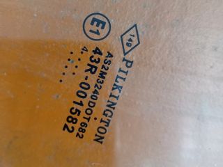 bontott RENAULT MASTER Bal első Fixüveg (Ajtóban)