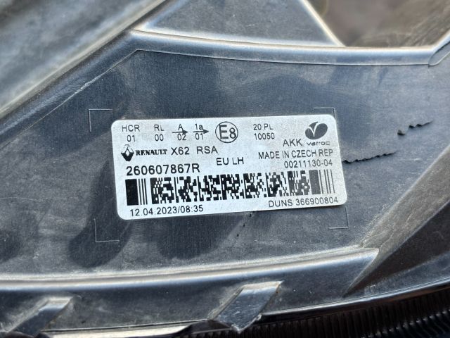 bontott RENAULT MASTER Bal Fényszóró