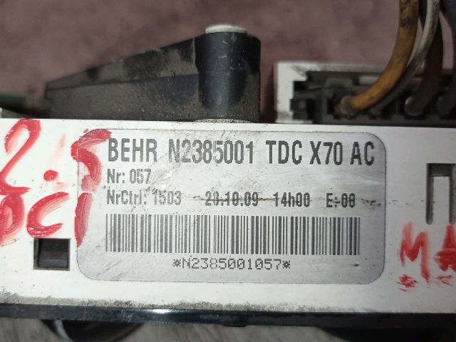 bontott RENAULT MASTER Fűtéskapcsoló (manuális klímás)