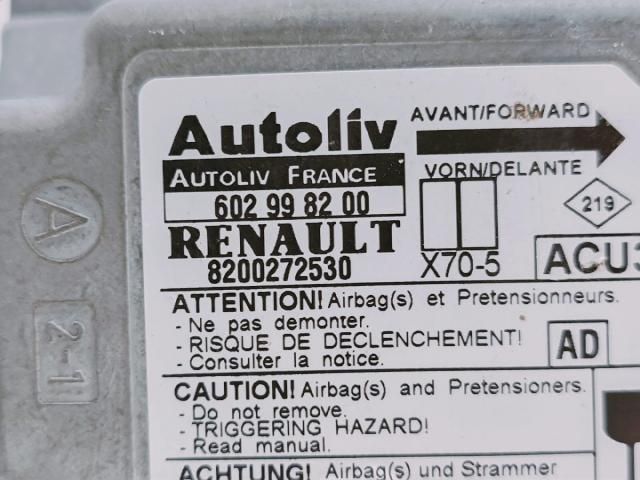 bontott RENAULT MASTER Légzsák Elektronika