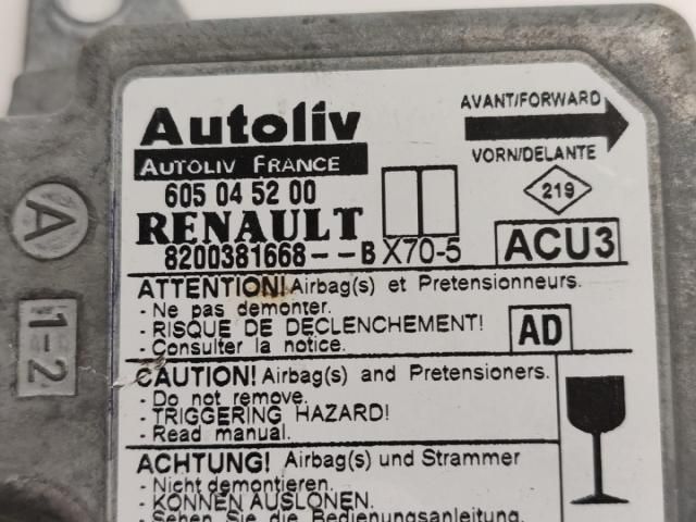 bontott RENAULT MASTER Légzsák Elektronika