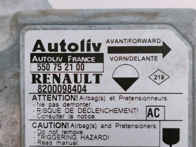 bontott RENAULT MASTER Légzsák Elektronika