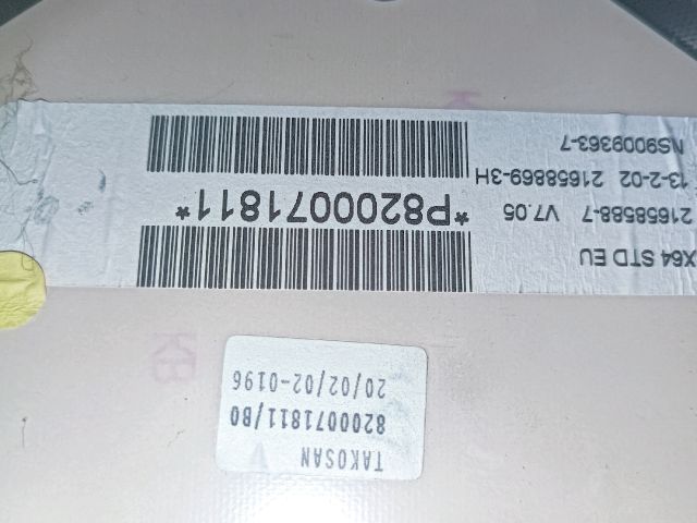 bontott RENAULT MEGANE I Kilométeróra