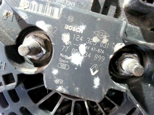 bontott RENAULT MEGANE I Generátor