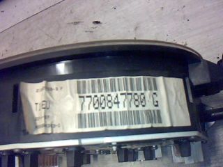 bontott RENAULT MEGANE I Kilométeróra