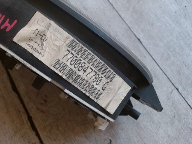 bontott RENAULT MEGANE I Kilométeróra