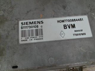 bontott RENAULT MEGANE I Motorvezérlő