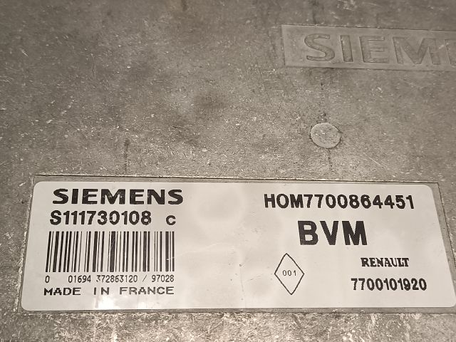 bontott RENAULT MEGANE I Motorvezérlő