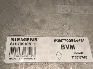 bontott RENAULT MEGANE I Motorvezérlő