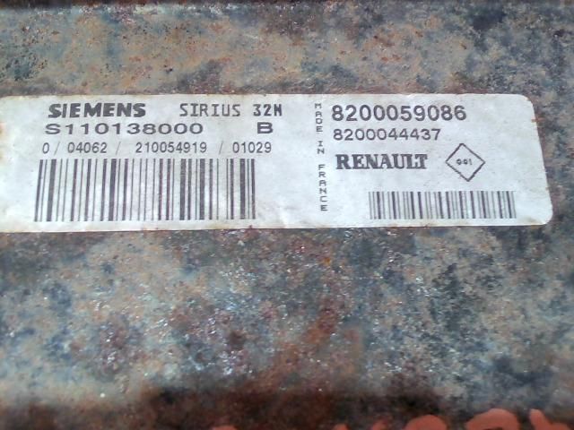 bontott RENAULT MEGANE I Motorvezérlő