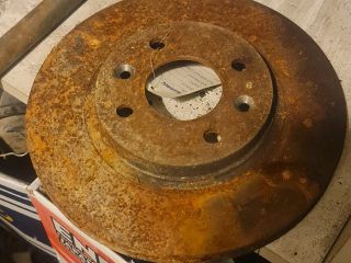 bontott RENAULT MEGANE I Első Féktárcsa