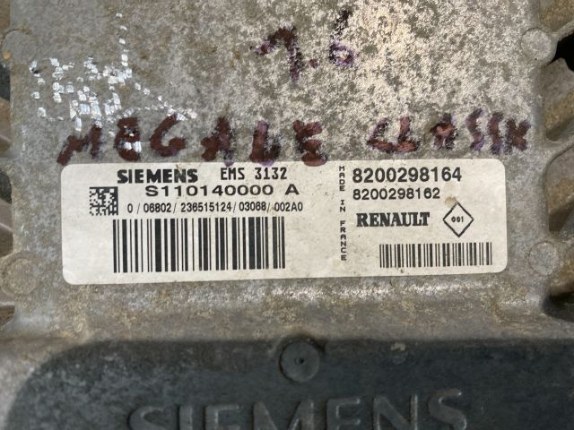 bontott RENAULT MEGANE I Motorvezérlő