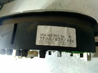 bontott RENAULT MEGANE I Kilométeróra