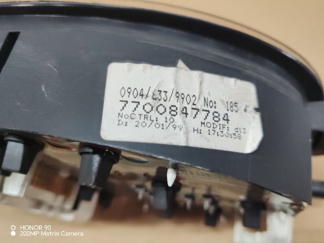 bontott RENAULT MEGANE I Kilométeróra