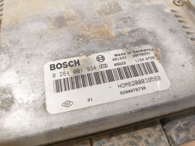 bontott RENAULT MEGANE I Motorvezérlő