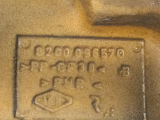 bontott RENAULT MEGANE I Felső Motorburkolat