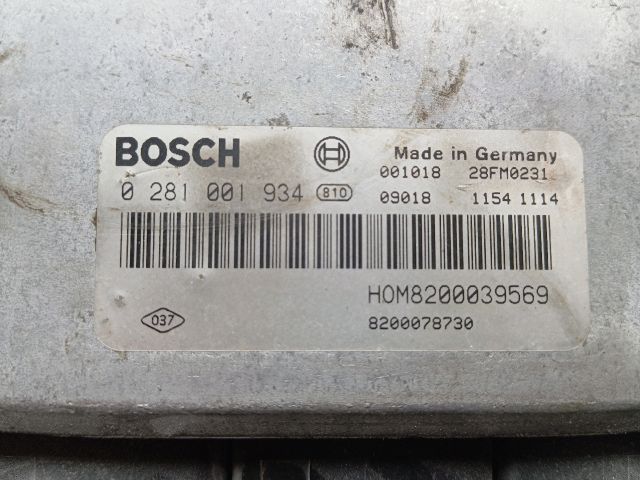 bontott RENAULT MEGANE I Motorvezérlő