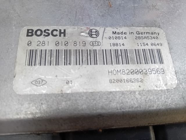 bontott RENAULT MEGANE I Motorvezérlő