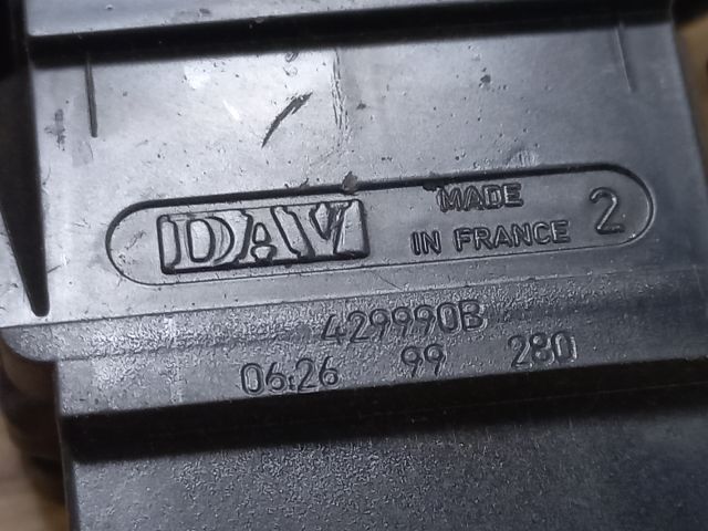 bontott RENAULT MEGANE I Ablakfűtés Kapcsoló