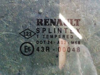 bontott RENAULT MEGANE I Bal első Ablak