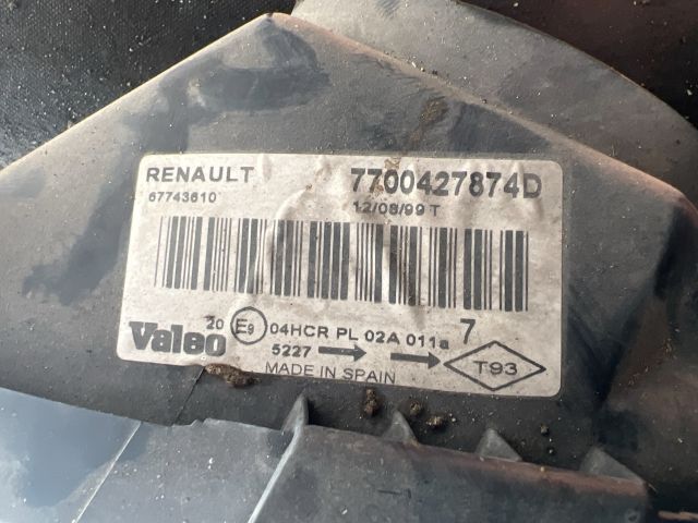 bontott RENAULT MEGANE I Bal Fényszóró