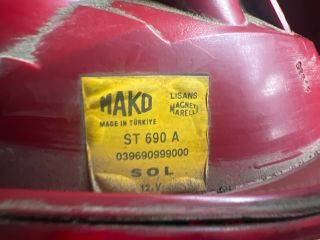 bontott RENAULT MEGANE I Bal Hátsó Lámpa