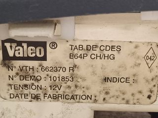 bontott RENAULT MEGANE I Fűtéskapcsoló (Nem klímás)